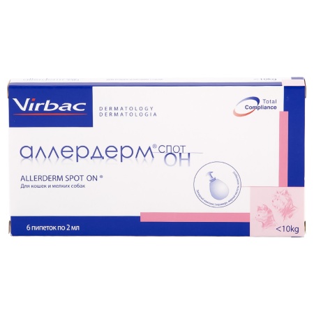 Аллердерм Спот-он 4 мл 6 пипеток