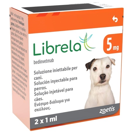 Либрела 5 мг/мл 1 флакон, для собак 5-10 кг